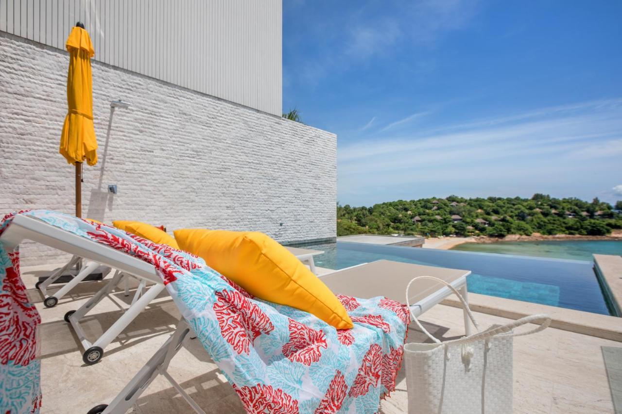 Beachside Villa - B18 - At Bayside Luxury Villas Samrong Bay Beach, 4 Bed 5 Bath, Sea & Sunset Views, Only 200M Walk To The Beach Choeng Mon 外观 照片