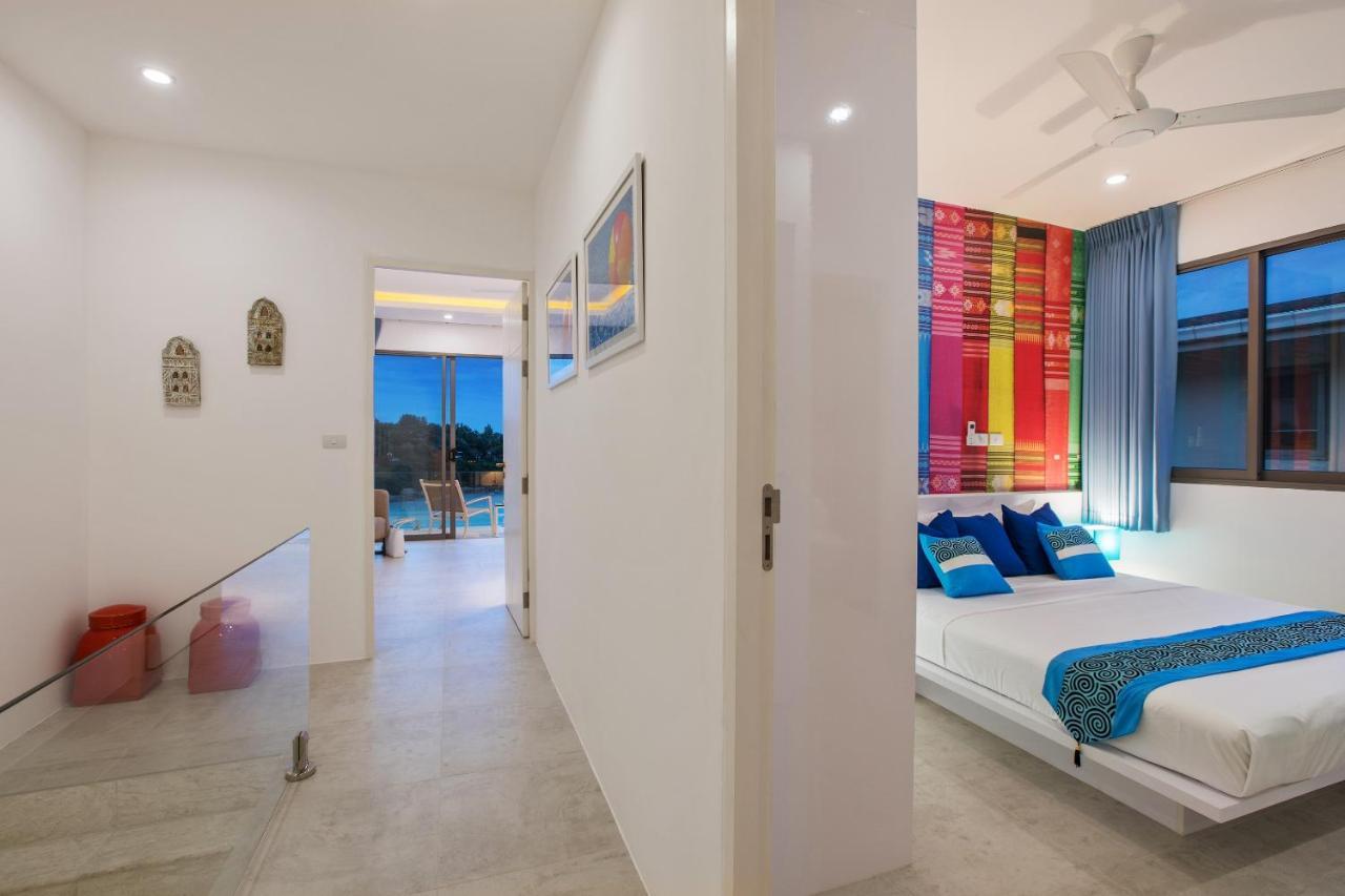 Beachside Villa - B18 - At Bayside Luxury Villas Samrong Bay Beach, 4 Bed 5 Bath, Sea & Sunset Views, Only 200M Walk To The Beach Choeng Mon 外观 照片