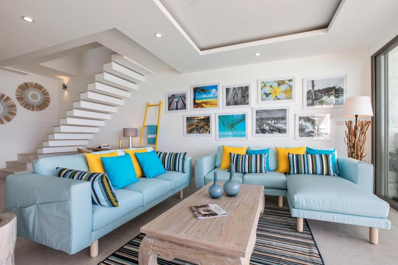 Beachside Villa - B18 - At Bayside Luxury Villas Samrong Bay Beach, 4 Bed 5 Bath, Sea & Sunset Views, Only 200M Walk To The Beach Choeng Mon 外观 照片