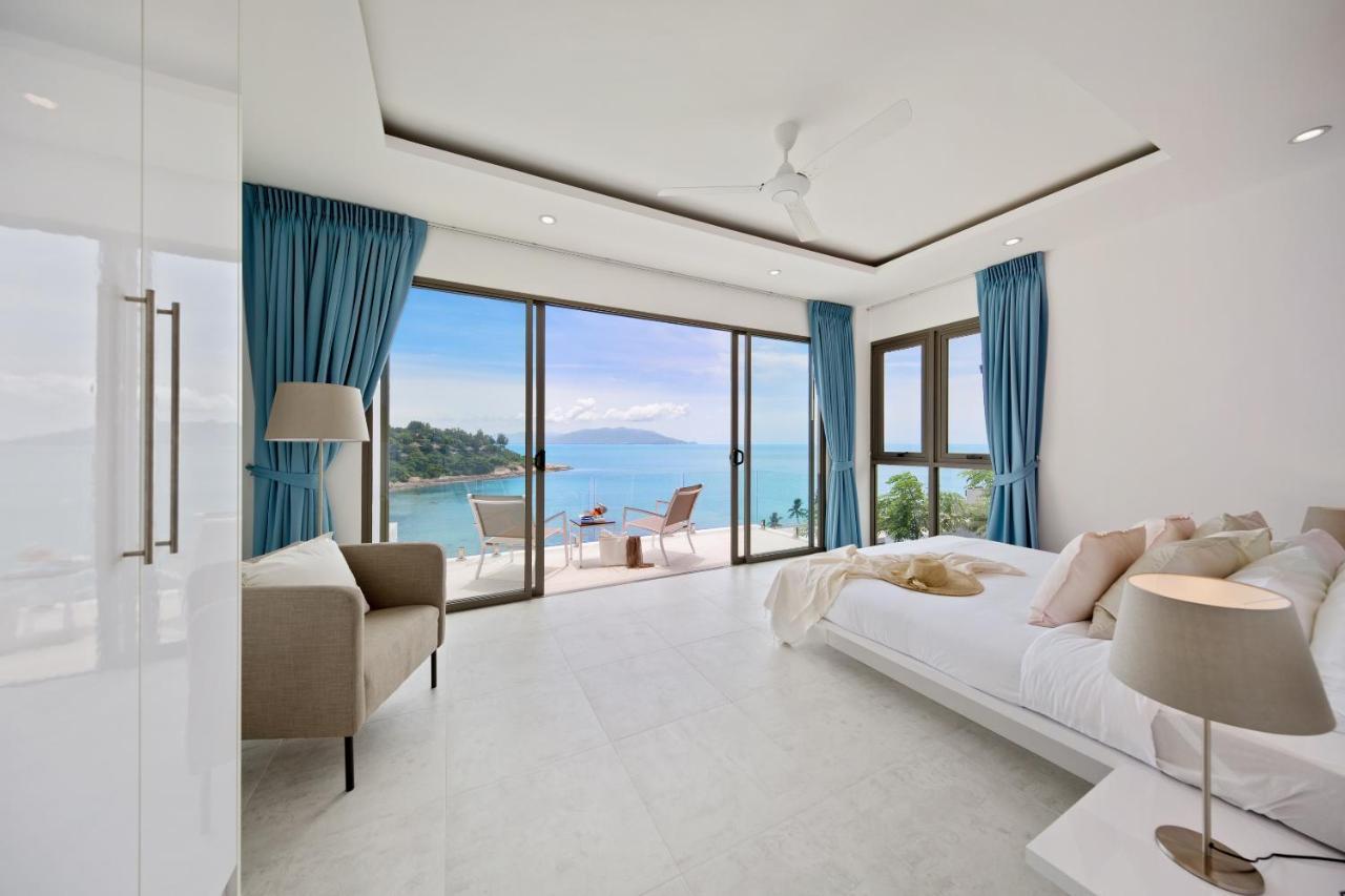 Beachside Villa - B18 - At Bayside Luxury Villas Samrong Bay Beach, 4 Bed 5 Bath, Sea & Sunset Views, Only 200M Walk To The Beach Choeng Mon 外观 照片