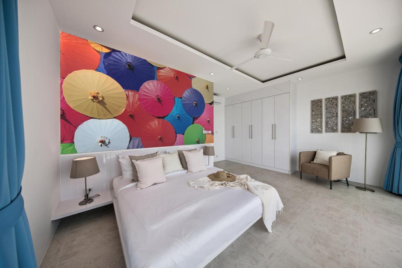 Beachside Villa - B18 - At Bayside Luxury Villas Samrong Bay Beach, 4 Bed 5 Bath, Sea & Sunset Views, Only 200M Walk To The Beach Choeng Mon 外观 照片