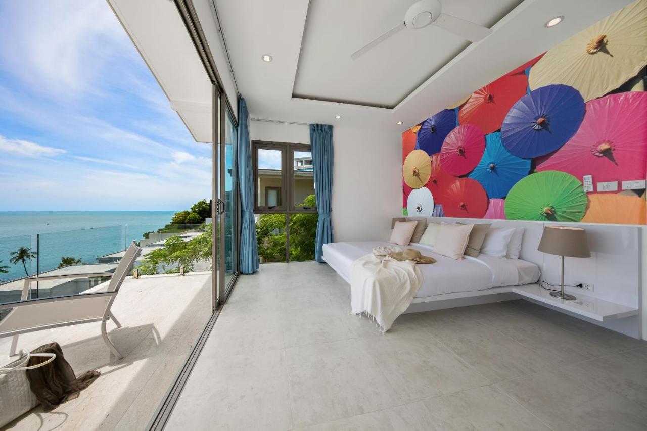 Beachside Villa - B18 - At Bayside Luxury Villas Samrong Bay Beach, 4 Bed 5 Bath, Sea & Sunset Views, Only 200M Walk To The Beach Choeng Mon 外观 照片