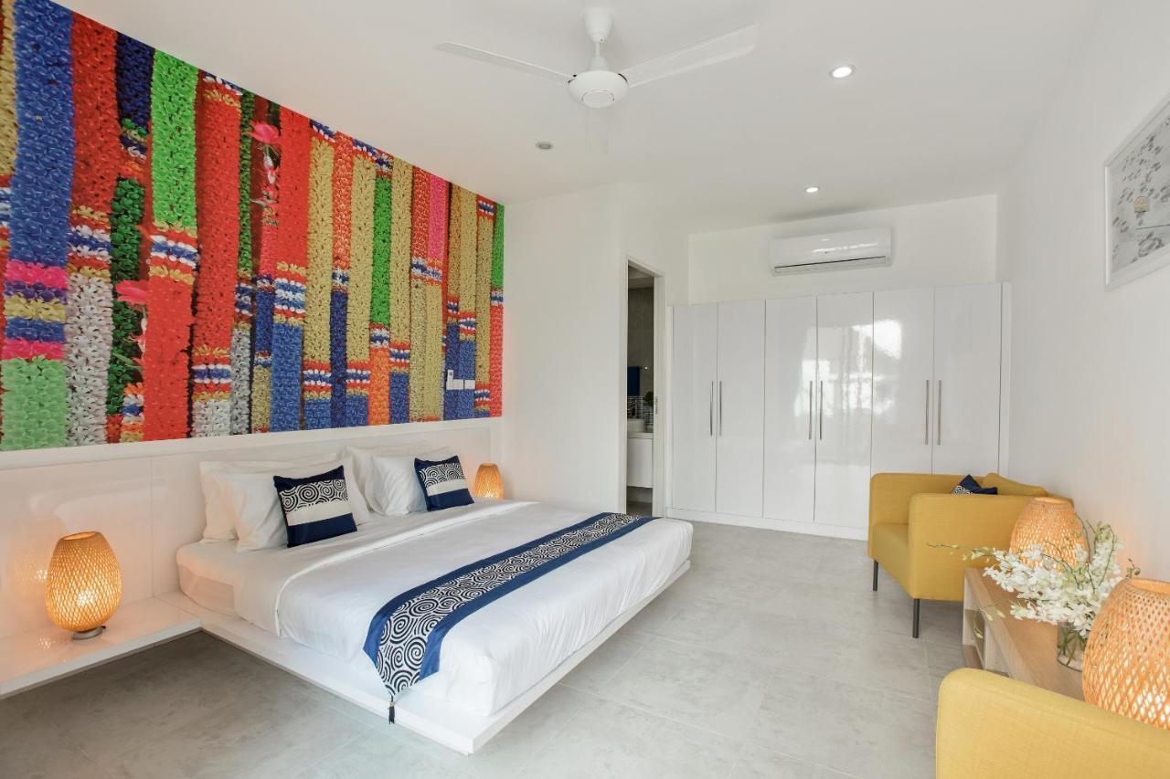 Beachside Villa - B18 - At Bayside Luxury Villas Samrong Bay Beach, 4 Bed 5 Bath, Sea & Sunset Views, Only 200M Walk To The Beach Choeng Mon 外观 照片