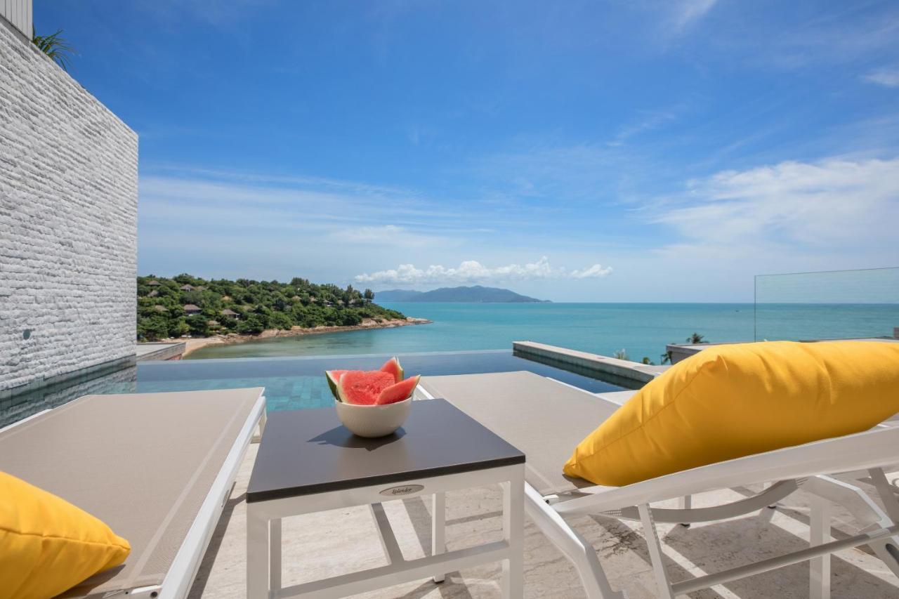 Beachside Villa - B18 - At Bayside Luxury Villas Samrong Bay Beach, 4 Bed 5 Bath, Sea & Sunset Views, Only 200M Walk To The Beach Choeng Mon 外观 照片