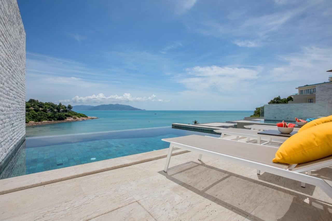 Beachside Villa - B18 - At Bayside Luxury Villas Samrong Bay Beach, 4 Bed 5 Bath, Sea & Sunset Views, Only 200M Walk To The Beach Choeng Mon 外观 照片