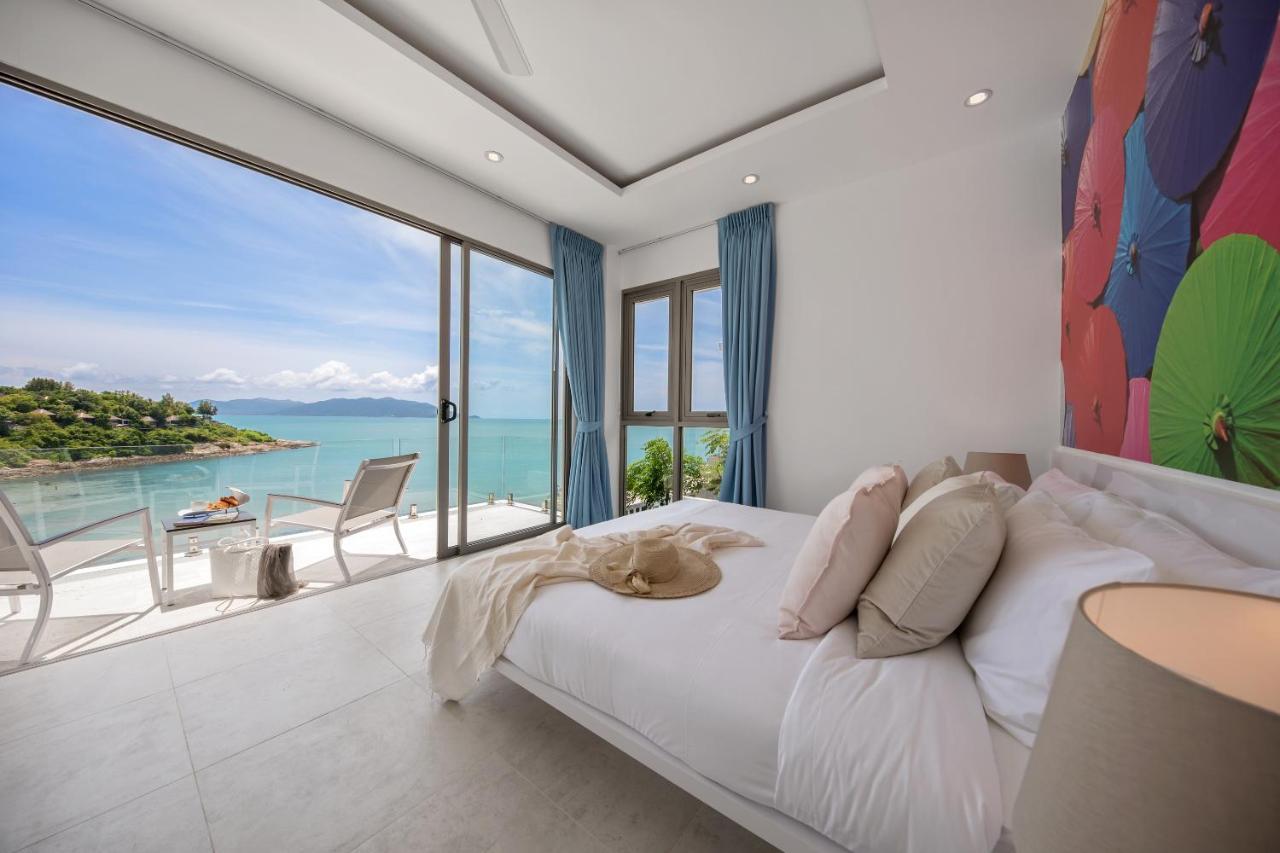 Beachside Villa - B18 - At Bayside Luxury Villas Samrong Bay Beach, 4 Bed 5 Bath, Sea & Sunset Views, Only 200M Walk To The Beach Choeng Mon 外观 照片