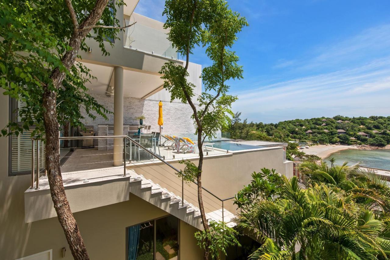Beachside Villa - B18 - At Bayside Luxury Villas Samrong Bay Beach, 4 Bed 5 Bath, Sea & Sunset Views, Only 200M Walk To The Beach Choeng Mon 外观 照片