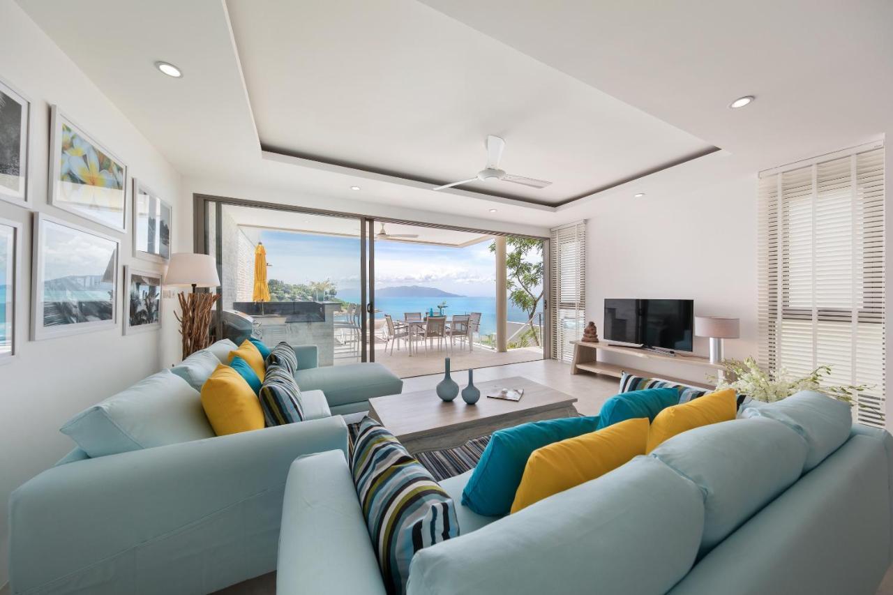Beachside Villa - B18 - At Bayside Luxury Villas Samrong Bay Beach, 4 Bed 5 Bath, Sea & Sunset Views, Only 200M Walk To The Beach Choeng Mon 外观 照片