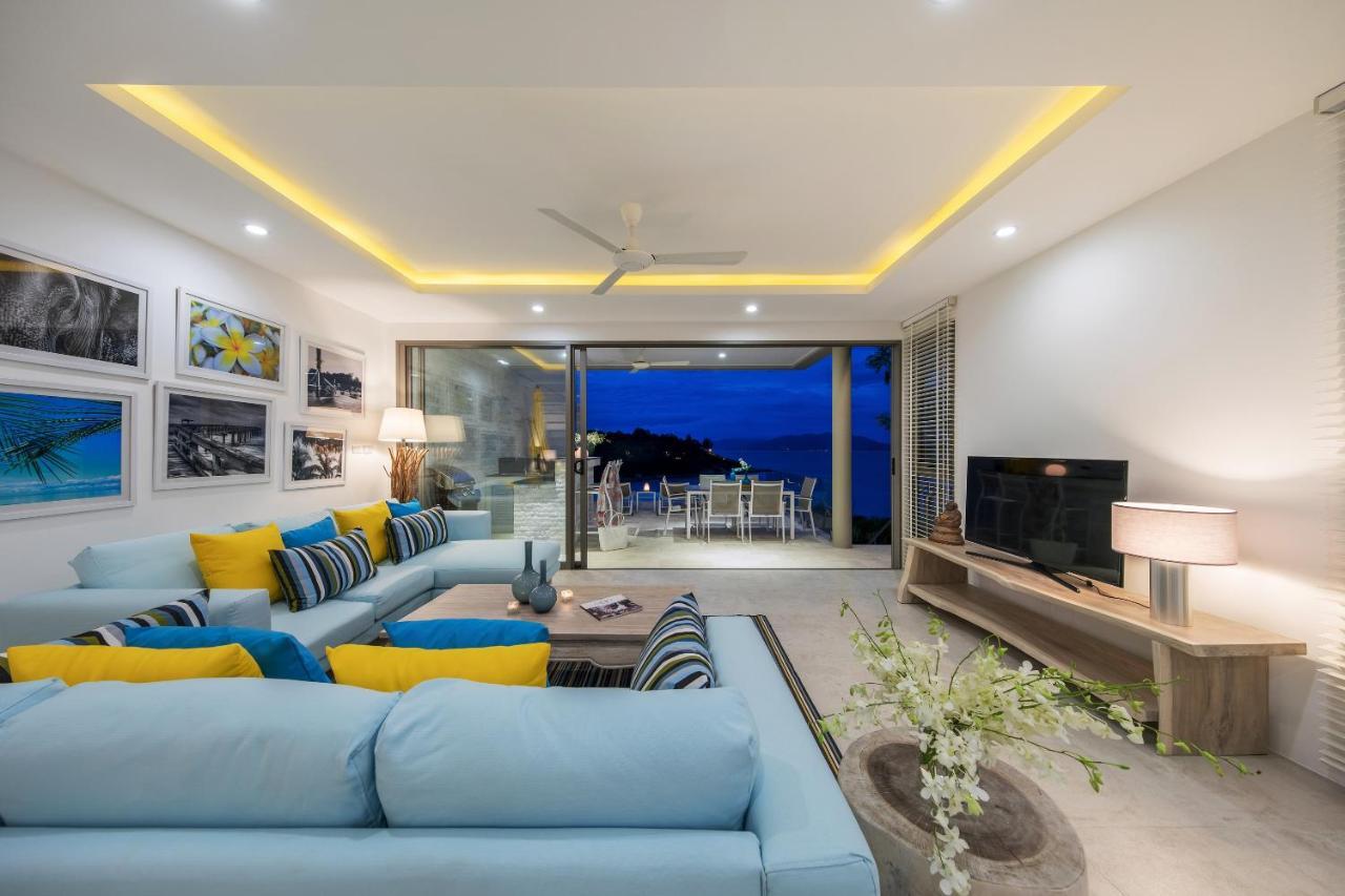 Beachside Villa - B18 - At Bayside Luxury Villas Samrong Bay Beach, 4 Bed 5 Bath, Sea & Sunset Views, Only 200M Walk To The Beach Choeng Mon 外观 照片