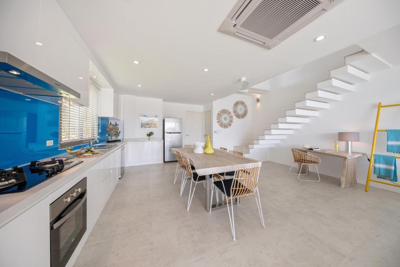 Beachside Villa - B18 - At Bayside Luxury Villas Samrong Bay Beach, 4 Bed 5 Bath, Sea & Sunset Views, Only 200M Walk To The Beach Choeng Mon 外观 照片