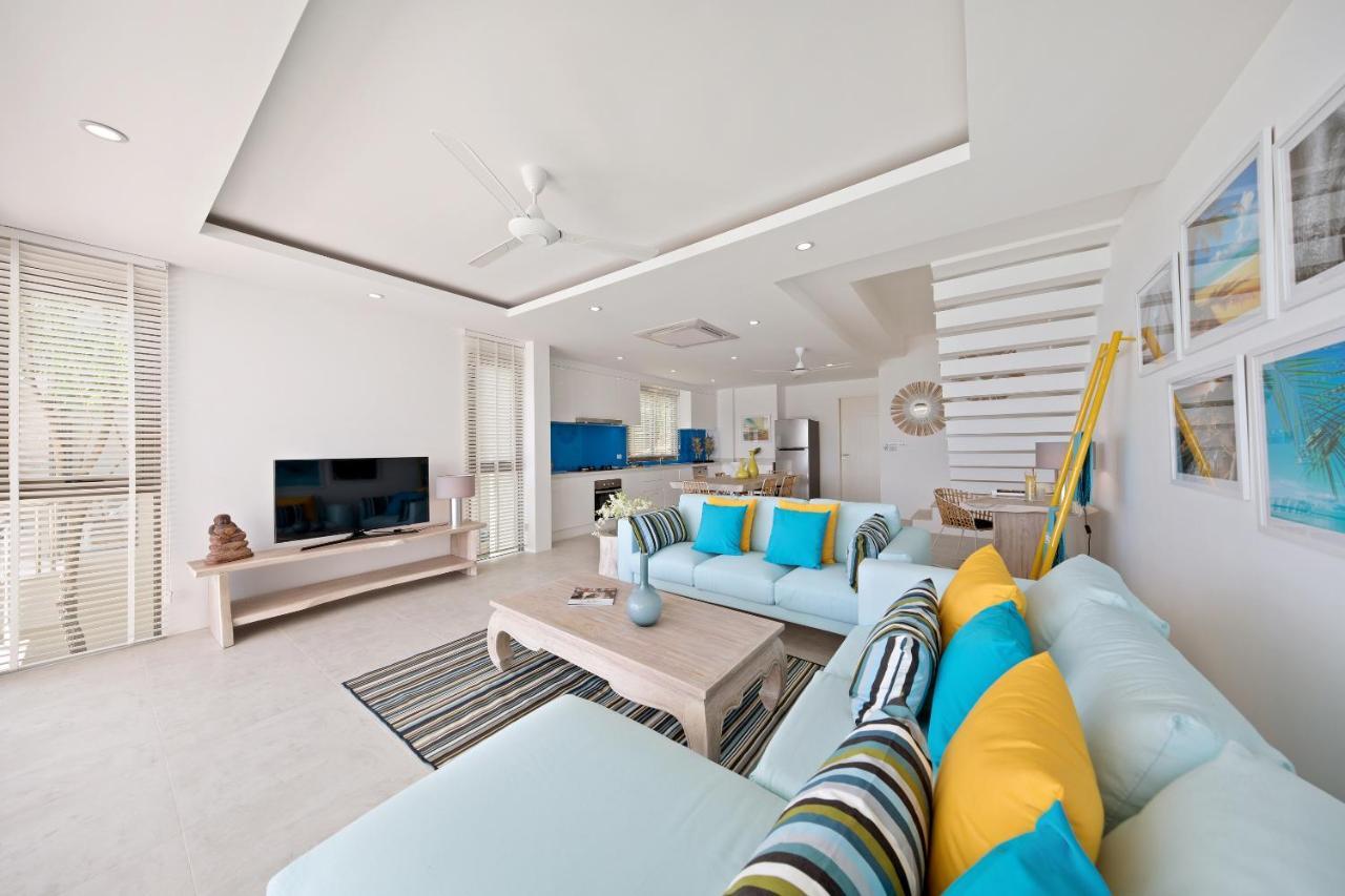 Beachside Villa - B18 - At Bayside Luxury Villas Samrong Bay Beach, 4 Bed 5 Bath, Sea & Sunset Views, Only 200M Walk To The Beach Choeng Mon 外观 照片